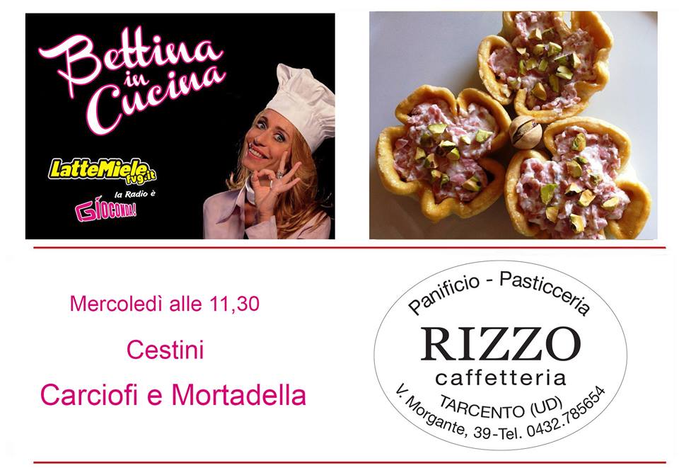 Bettina in Cucina con il Panificio Pasticceria Caffetteria Rizzo