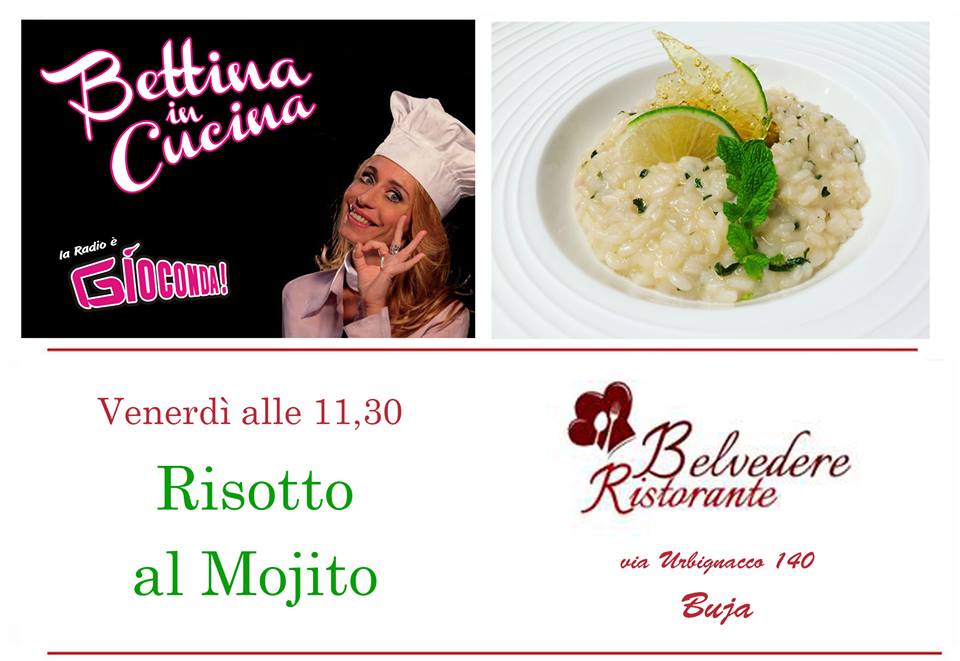 Bettina in Cucina con il Ristorante Pizzeria Belvedere a Buja